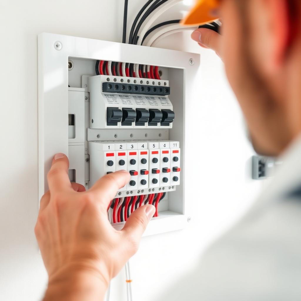 Electrical switchboard installation